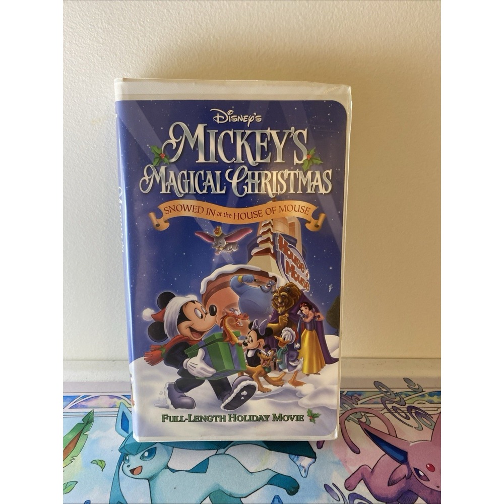 Disney Mickey's Magical Christmas Snowed in House of Mouse VHS NTSC 2001 G